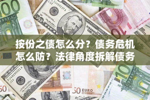 北京按份之债怎么分？债务危机怎么防？法律角度拆解债务分配与风险自保指南