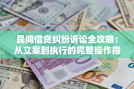 北京民间借贷纠纷诉讼全攻略：从立案到执行的完整操作指南