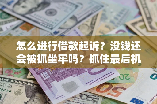 北京怎么进行借款起诉？没钱还会被抓坐牢吗？抓住最后机会！
