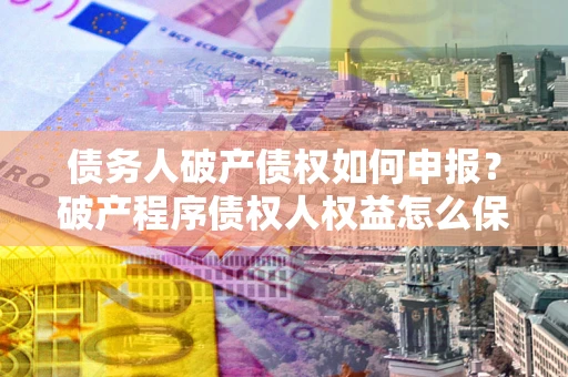北京债务人破产债权如何申报？破产程序债权人权益怎么保障？