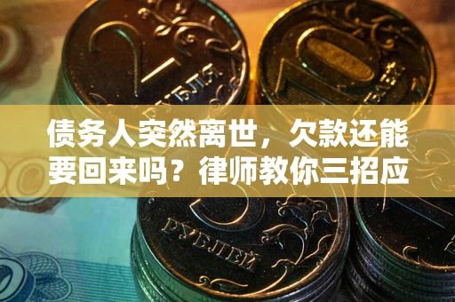 北京债务人突然离世，欠款还能要回来吗？律师教你三招应对