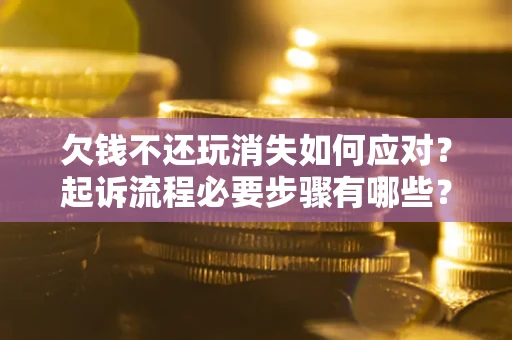 北京欠钱不还玩消失如何应对？起诉流程必要步骤有哪些？
